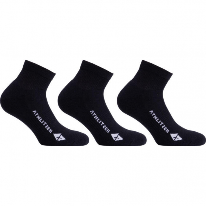 Chaussettes Athli-Tech PK X 3 Court Epaisse