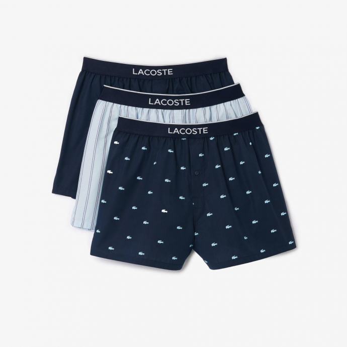 Boxer en popeline de coton (Lot de 3)