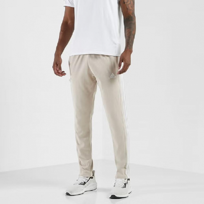 Pantalon Essentials Single Jersey Tapered Open Hem 3-Stripes