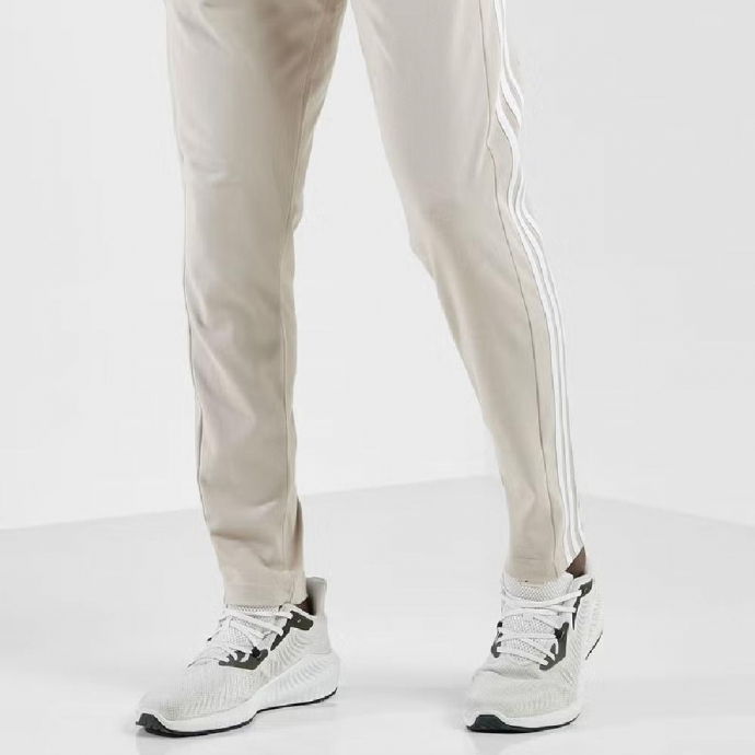 Pantalon Essentials Single Jersey Tapered Open Hem 3-Stripes