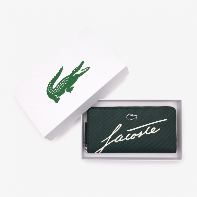 Portefeuille zippé signature L.12.12