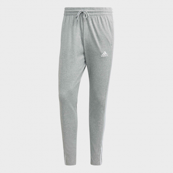 Pantalon Essentials Single Jersey Tapered Open Hem 3-Stripes
